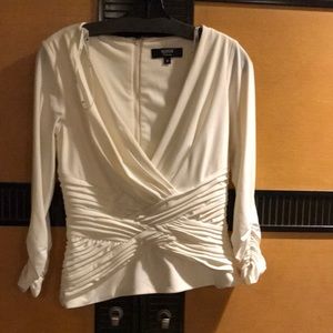 Tadashi Shoji Ladies dressy stretchy top